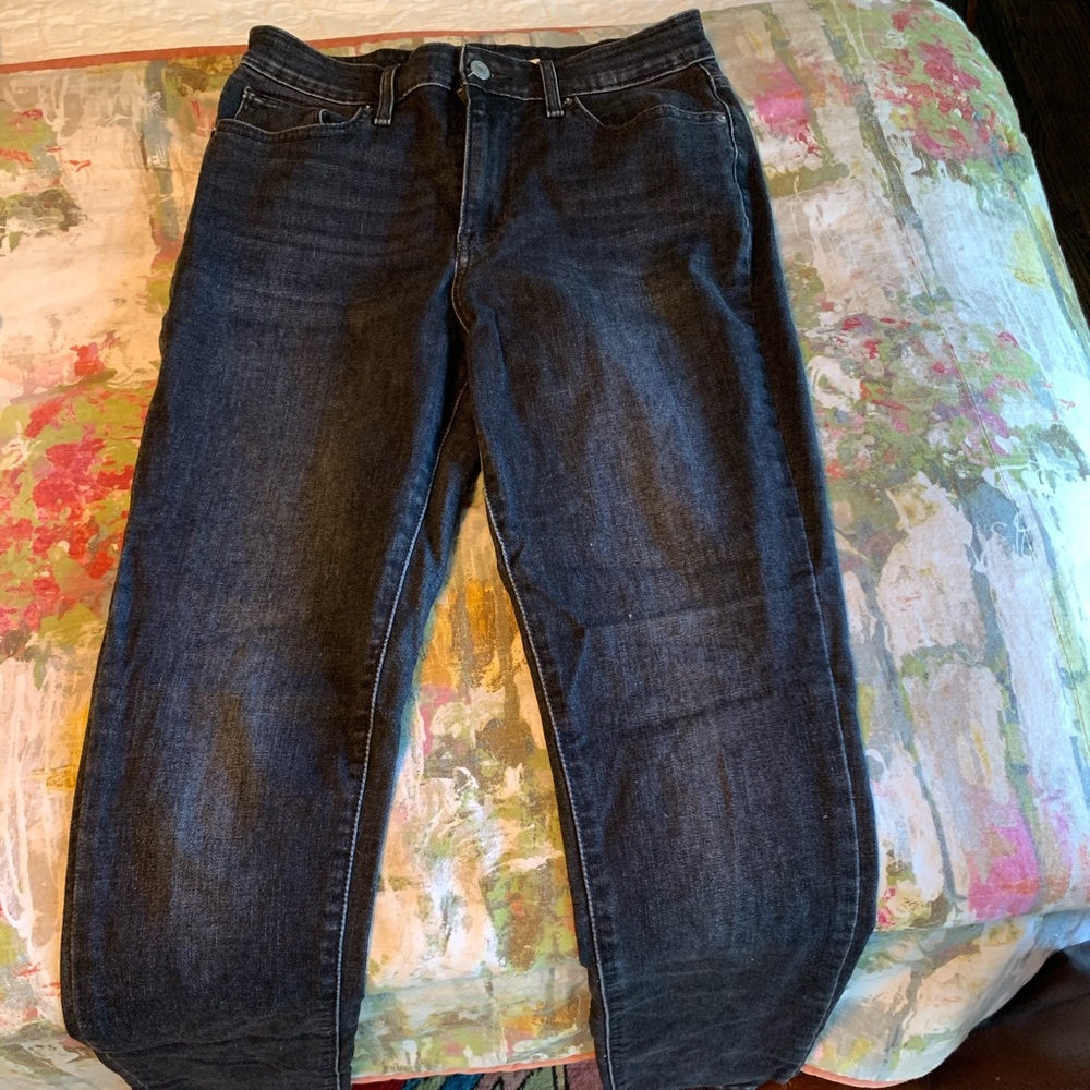 levi’s 721 high rise skinny black jeans